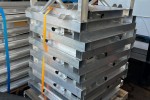 2 metre long aluminium panels for sports area