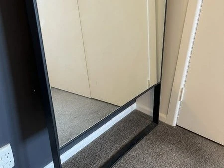 Large modern floor to ceiling mirror