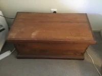 Wooden chest