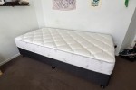 Single bed frame and matress