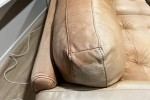 LUCA HENDRIX LEATHER 3 SEATER SOFA from Farmers