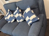 Two seater recliner coach