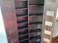 Wooden CD/DVD Wall Unit
