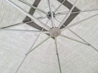 Outdoor Umbrella with Granite Base