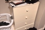 Cabinet, Double bed with box frame (2), Dresser, cabinet, couch, Books...