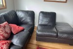 Leather L-Couch