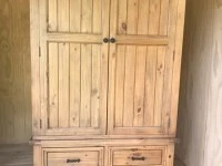Cottage Hill Wooden Shelved Wardrobe