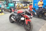 Motorcycle triumph Daytona 675