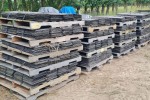 Pallets roofing slate