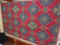 Stunning runner rug, turkish