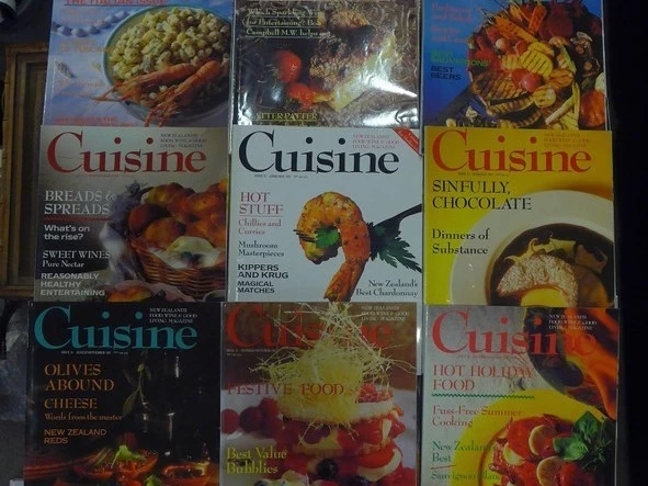 Complete Set Cuisine Magazines, Cuisine Magazines x 2
