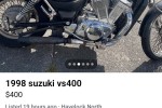 Motorcycle Suzuki Sv400