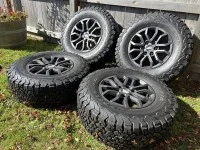 Near new 2024 Ford Raptor or Everest wheels and tyres