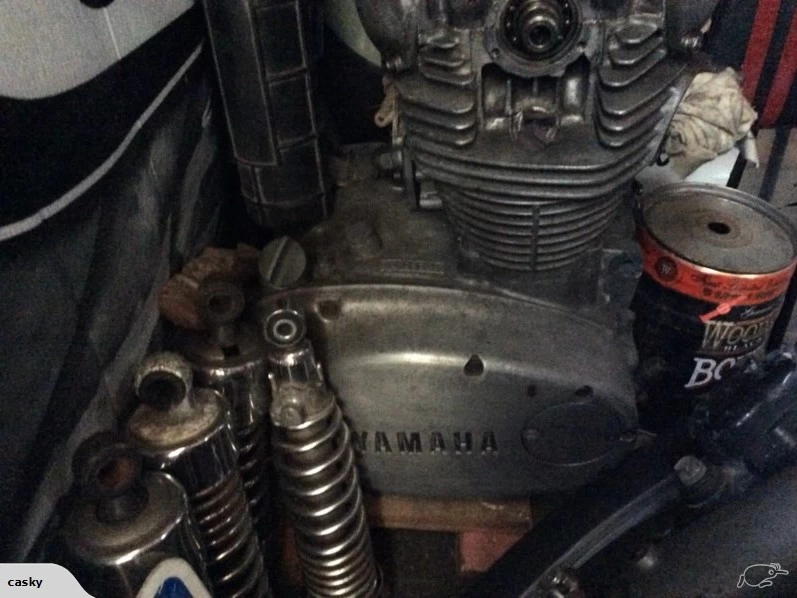Yamaha xs 650 engine