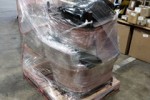 Boxes, arm chairs, various personal goods, artwork ~7 cu m total