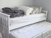 Single Bed Frame with Trundle