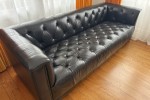 Black Leather Couch