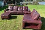 Leather couch