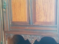 A very old wooden wardrobe