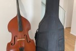 Three Quarter size Double bass in excellent condition as good as new