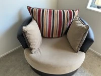 3+2+Swivel chair