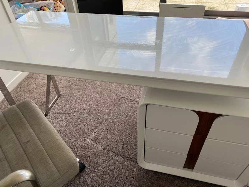 $1 reserve! - Modern Desk, Chair and Shelving Unit, Desk, Chair