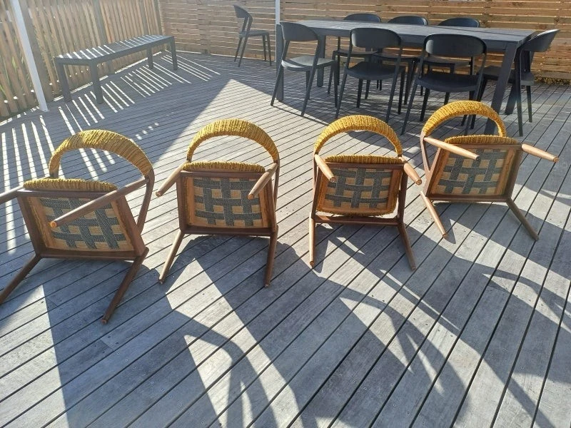 Kai Kristiansen dining chairs x 4