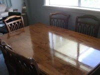 Dining Table and chairs.