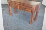 Small console table.