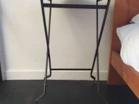 Wrought iron bedside tables