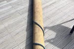 2.8m Round Vintage Axminster Rug