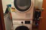 1 king bed, 1 queen bed, 1 book case, 1 dryer and 1 washing machine, 2...