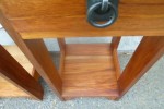 Recycled rimu bedside tables