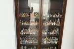 Wooden and glass cabinet