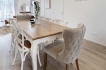 Early Settler French Style Timber Dining Table and chairs
