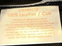 Replica Barcelona chair - genuine leather