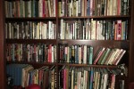 Roughly 6-10 boxes of archival boxing books and some boxing VHS tapes...