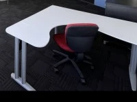 L shaped desks (2)