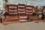 Lounge suite, 3 Seater and 2 x single seaters