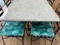 Table and chairs