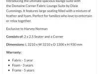 Large L Shape Couch - Collection & Delivery within Wellington