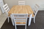 5 Piece Dining Suite: Table & 4 Chairs