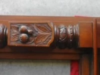 Kauri Fire Mantle Carved