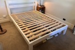 Queen mattress and bedframe
