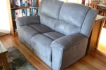 Two seater recliner x 2