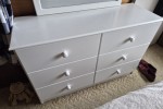 Queen size bed, 2 Cabinets, 2 bed side draws, Dressing Table, I set of...