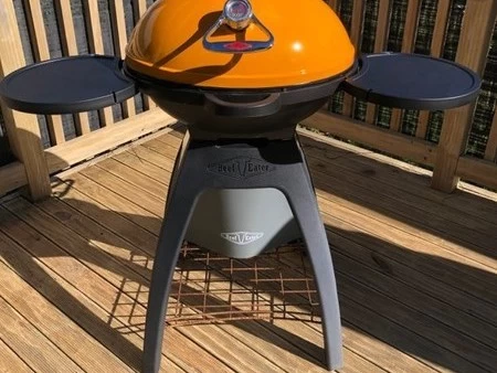 Beefeater Bugg BBQ with stand on wheels