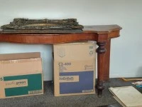 Sideboard, Dinner Trolley, Mirror, Box, Box