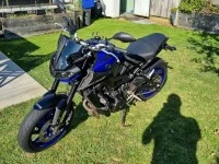 Motorcycle Yamaha Mt09
