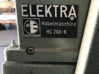 Ten inch planer/thicknesser with slot mortise attachment..